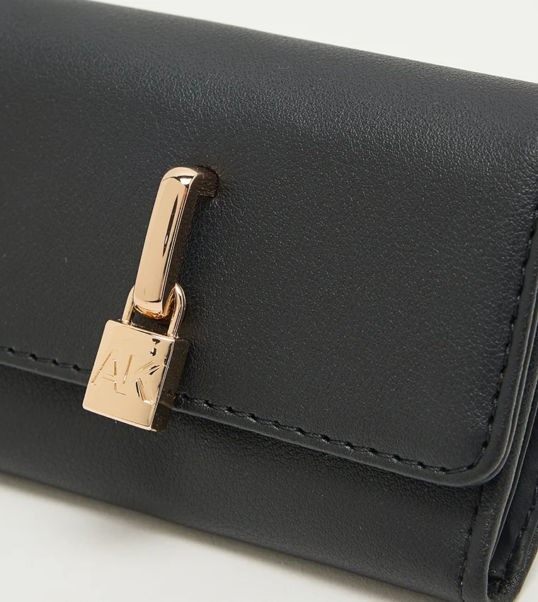 ANNE KLEIN  Anne Klein Logo Detail Flap Wallet for Women | Best Price UAE